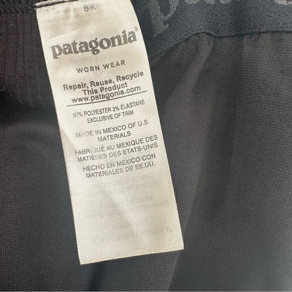 PATAGONIA Bottoms Men’s Size Capilene Baselayer Midweight Polartec Black - Picture 7 of 9